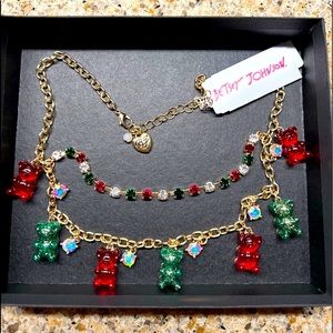 Betsey Johnson Gummy Bear Necklace